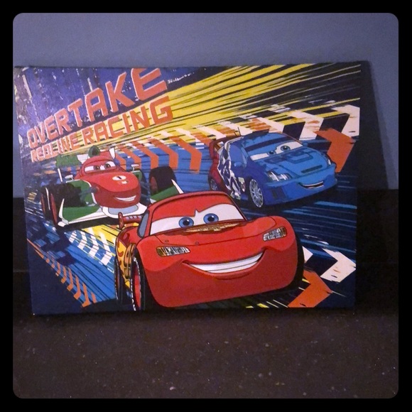 Disney Other - 2/$10 Disney Cars light up wall hanging